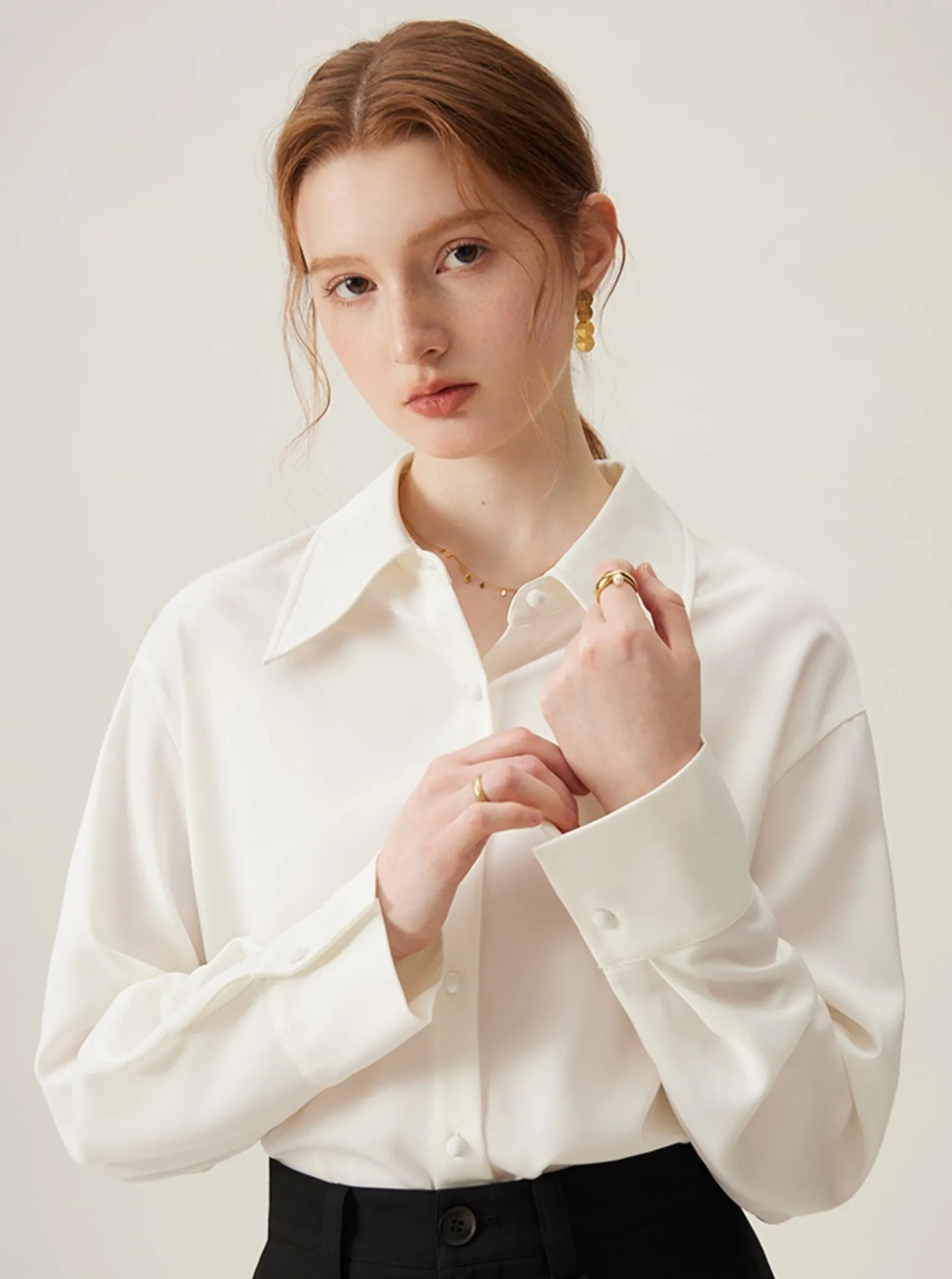 Mint Mambo Professional Satin Shirt