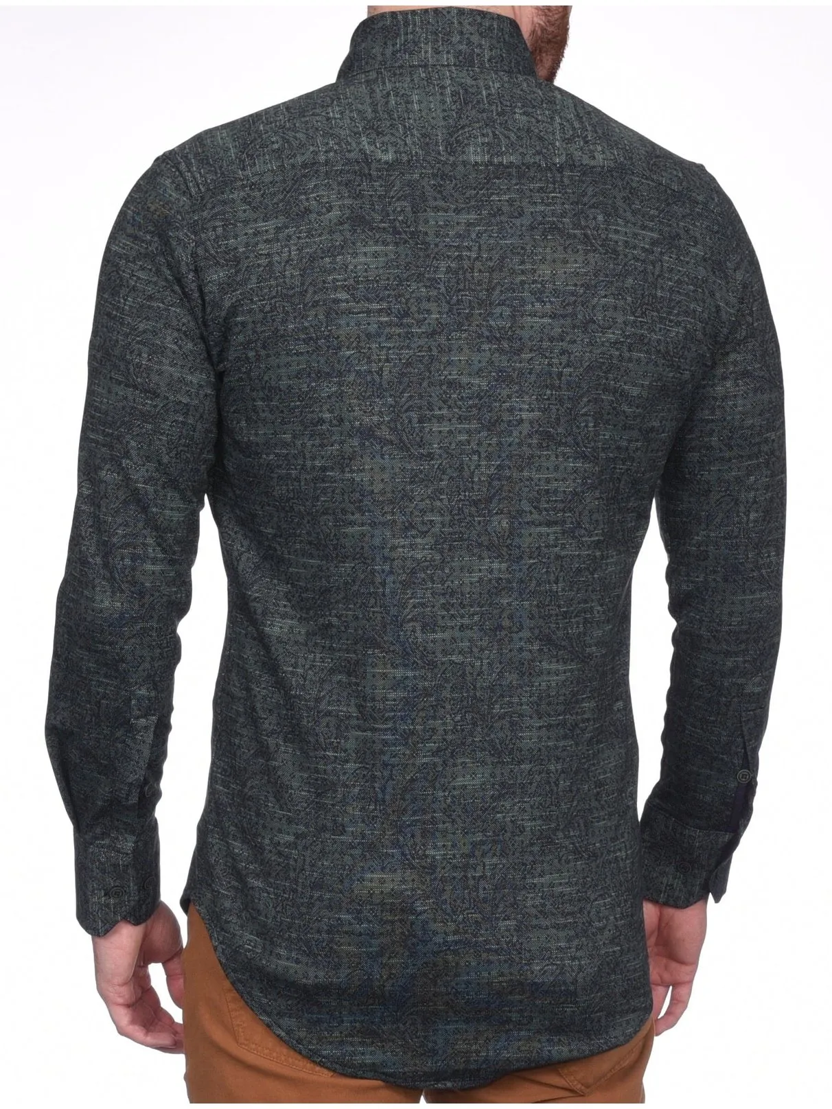 Montreux Men's 4 - Way Jersey Stretch Wrinkle Resistant Slim Fit Casual Shirt