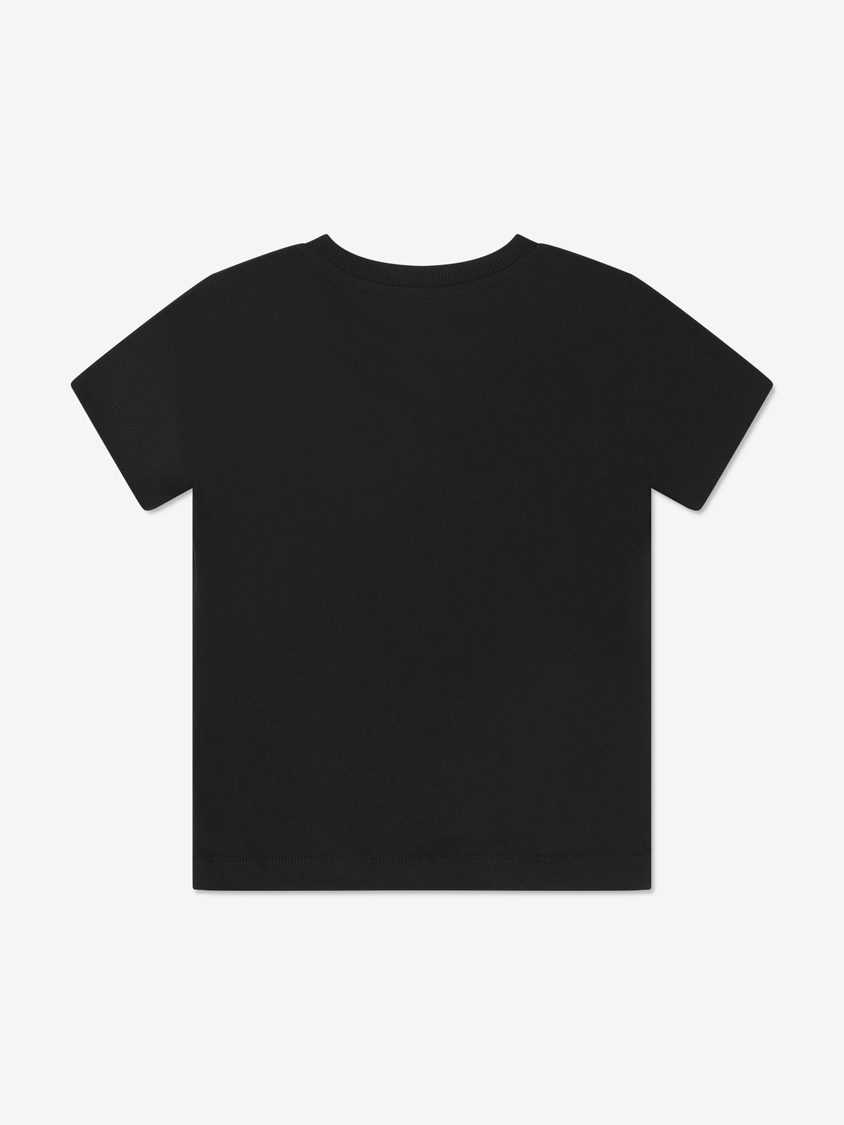 Moschino Kids Logo T-Shirt in Black