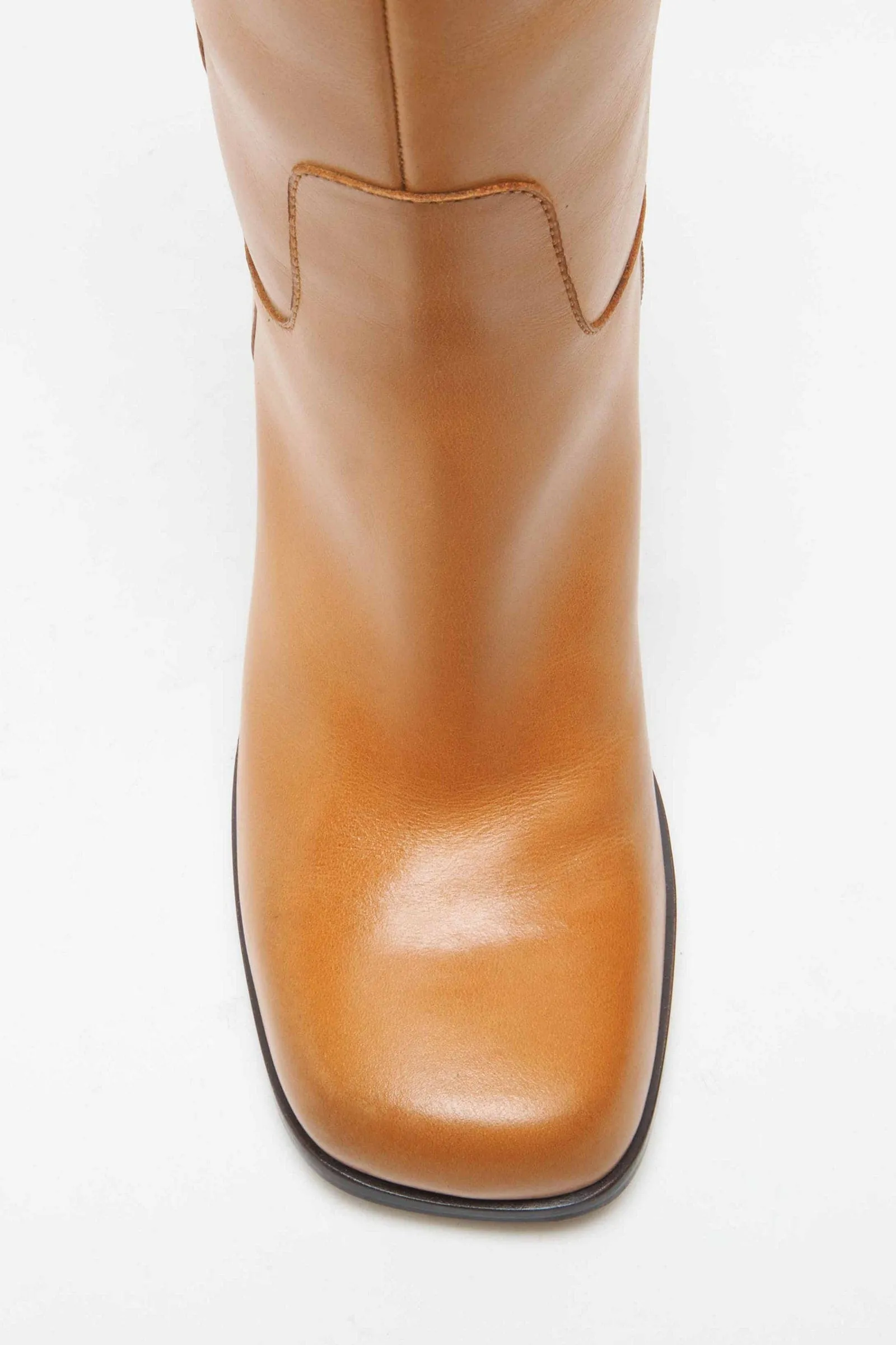Naomi Tall Heel Boots-Tuscan Tan FINAL SALE