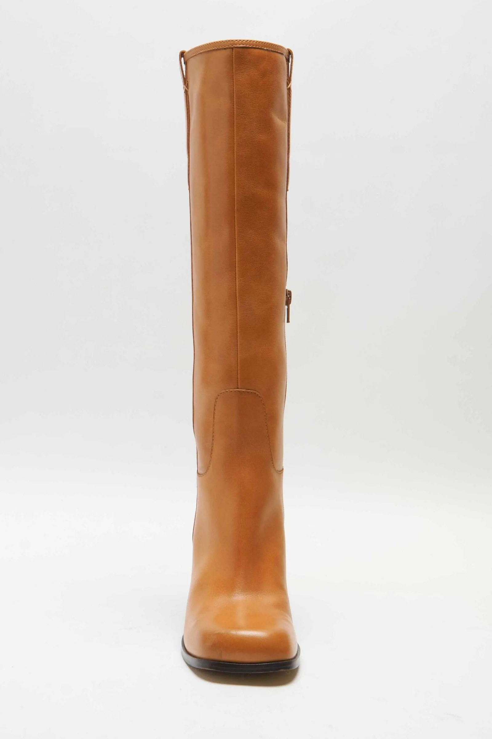 Naomi Tall Heel Boots-Tuscan Tan FINAL SALE