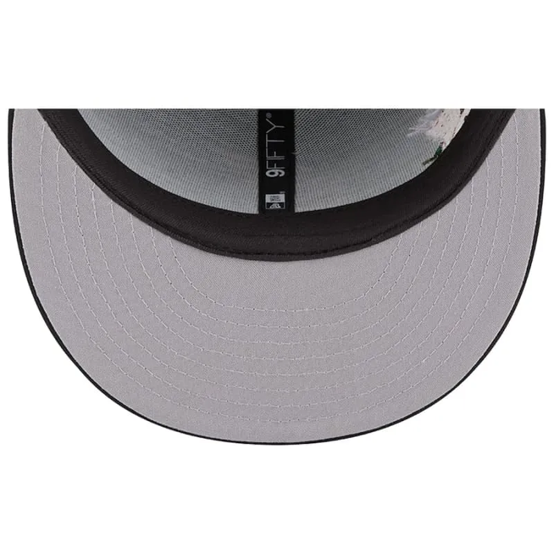 New Era Portland Trail Blazers Icon 9FIFTY Snapback Hat - Black
