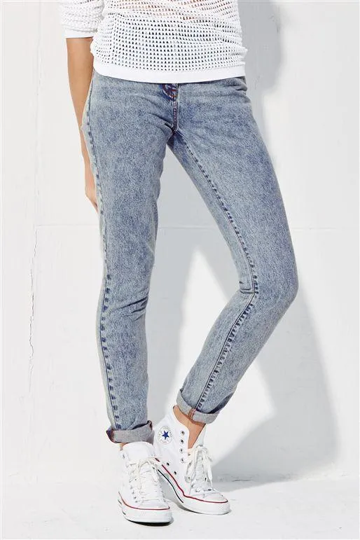 Next Acid Blue Relaxed Womens Jeans