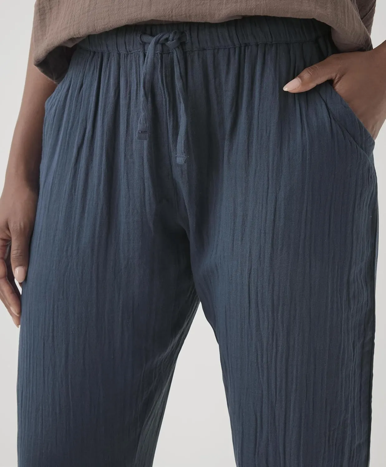 Pact Organic Cotton Women's Gauze Pull-On Casual Pants