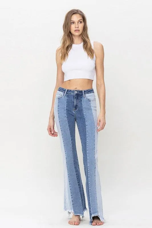 Penny High Rise Relaxed Flare Jean