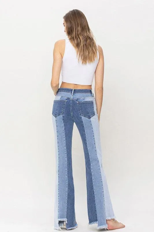 Penny High Rise Relaxed Flare Jean