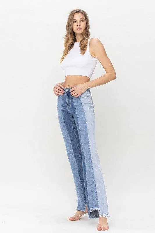 Penny High Rise Relaxed Flare Jean