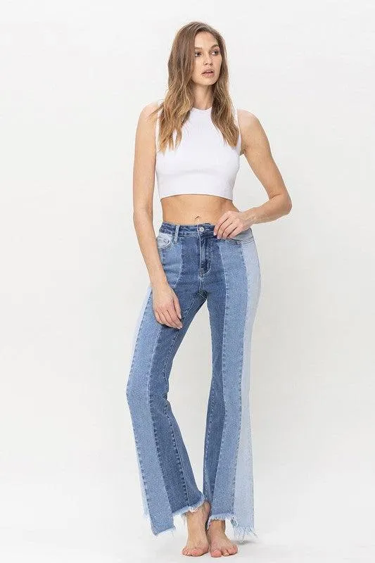 Penny High Rise Relaxed Flare Jean