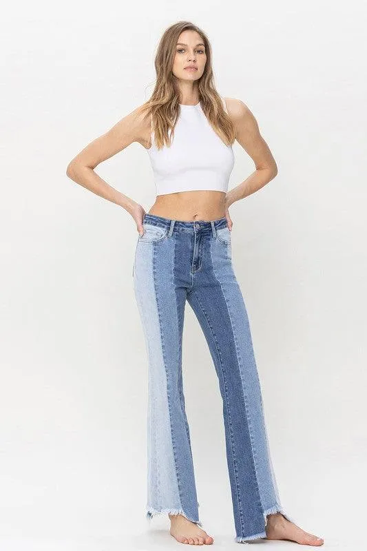 Penny High Rise Relaxed Flare Jean