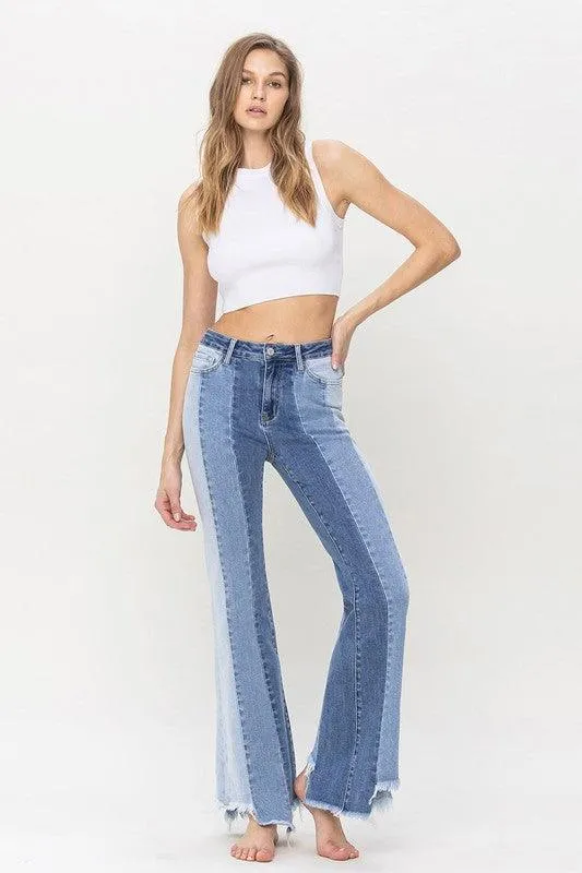 Penny High Rise Relaxed Flare Jean