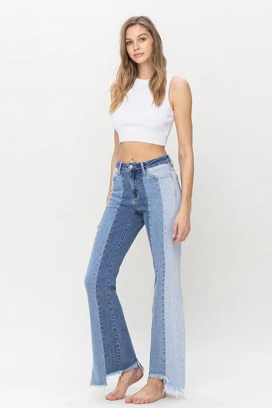 Penny High Rise Relaxed Flare Jean