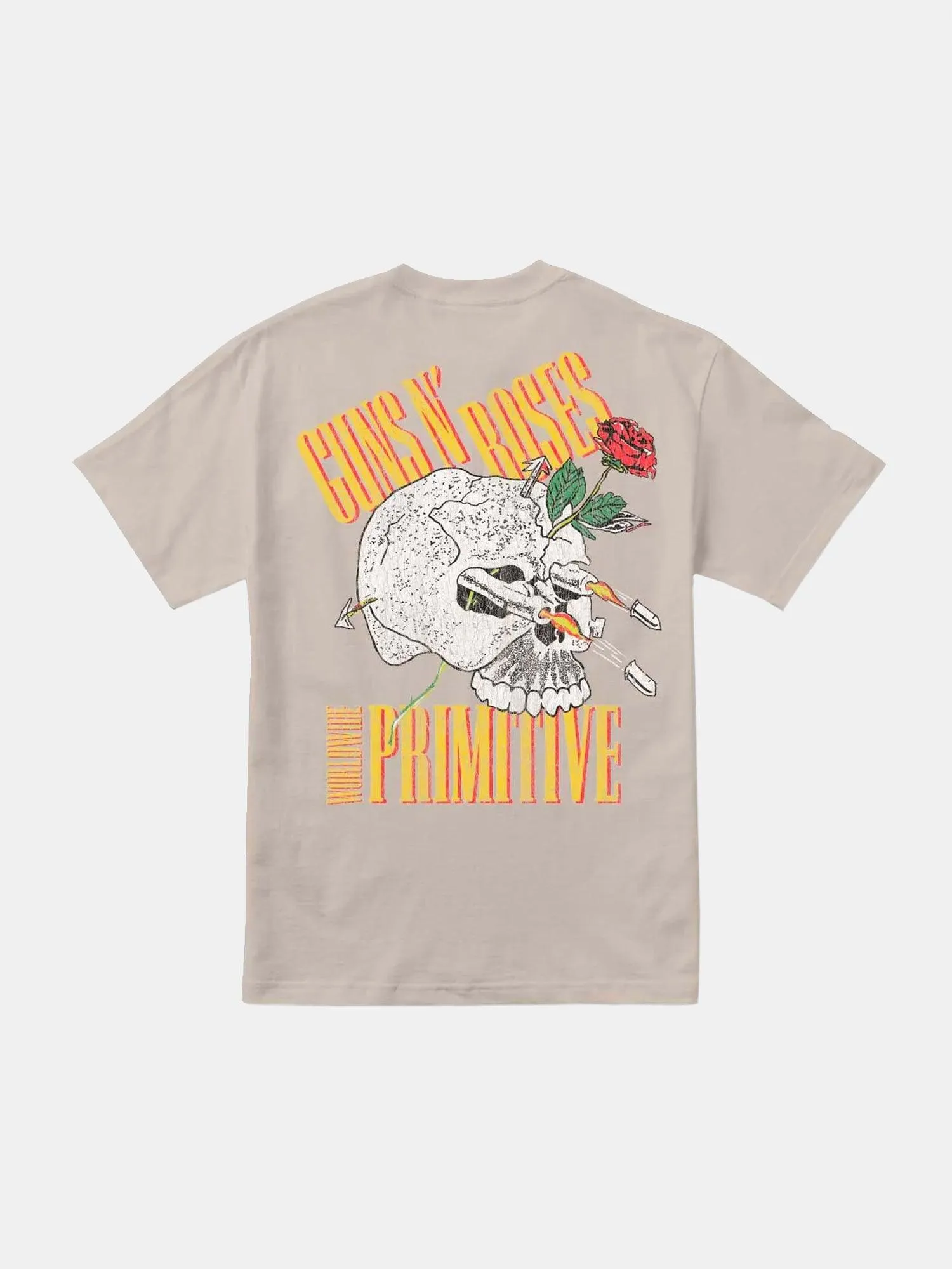 Primitive x Guns N Roses Nightrain Tee - Safari Green
