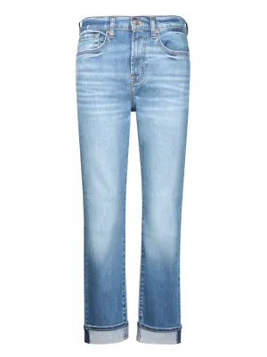 Relaxed Skinny Groovy Blue Jeans