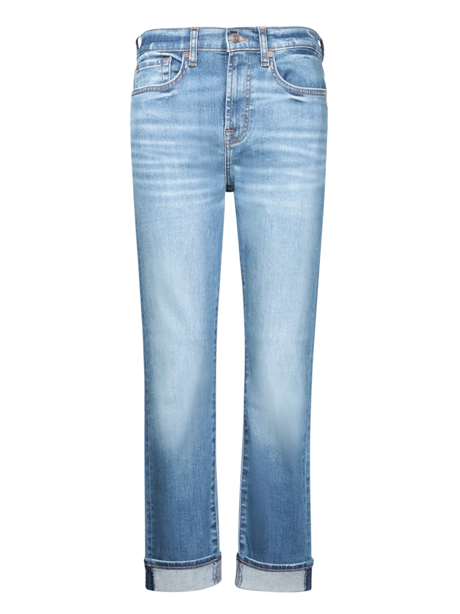 Relaxed Skinny Groovy Blue Jeans