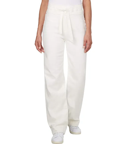 Relaxed Straight Jeans White