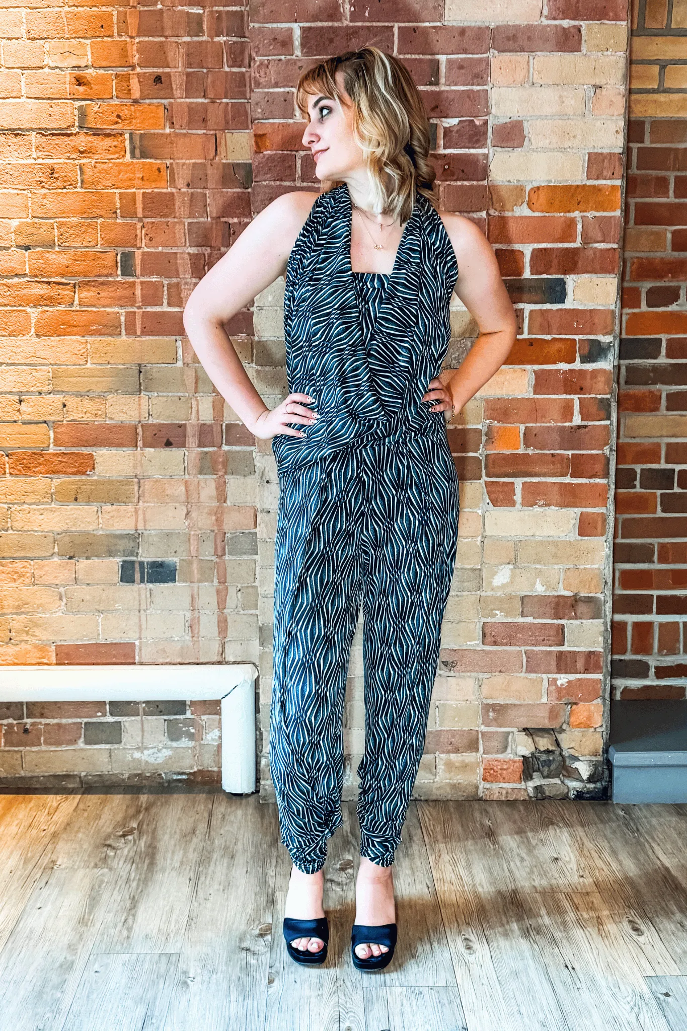 Retro Jumper Pant | Coastal Chic