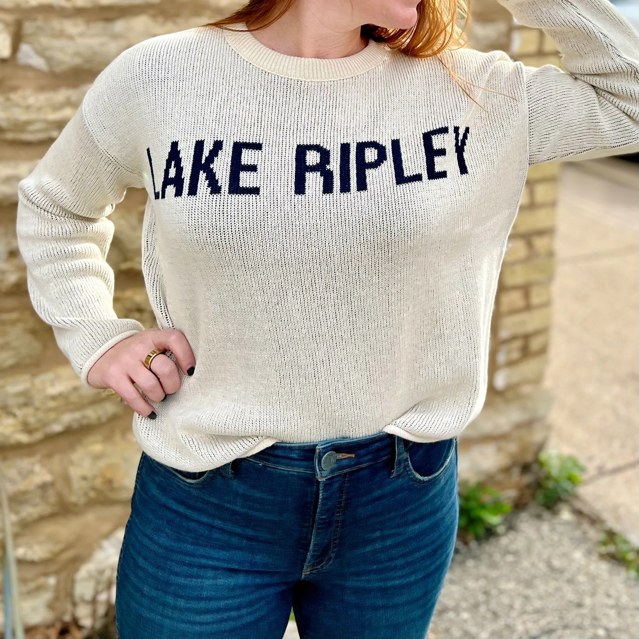 Retro "Lake Ripley" Sweater