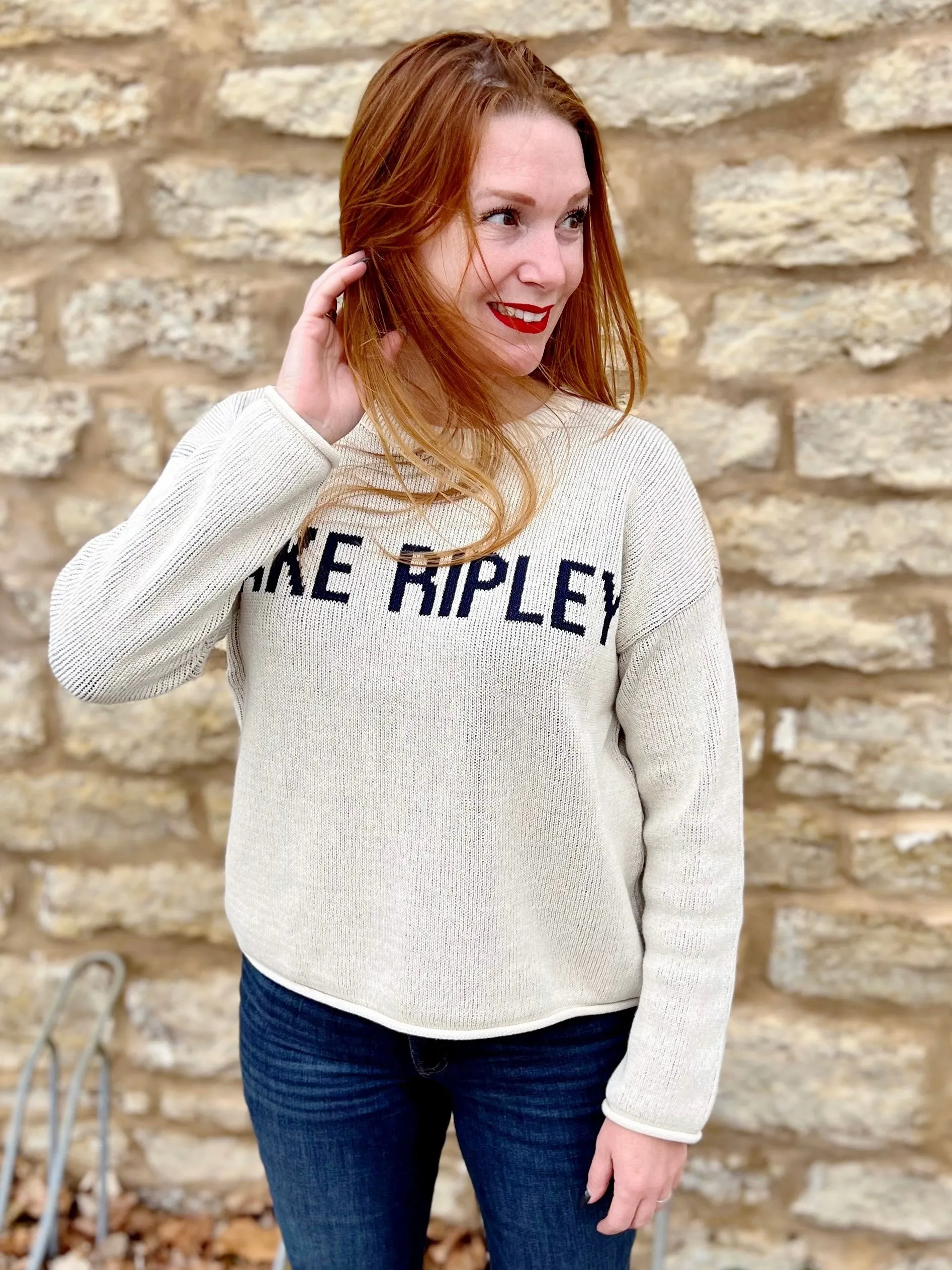 Retro "Lake Ripley" Sweater