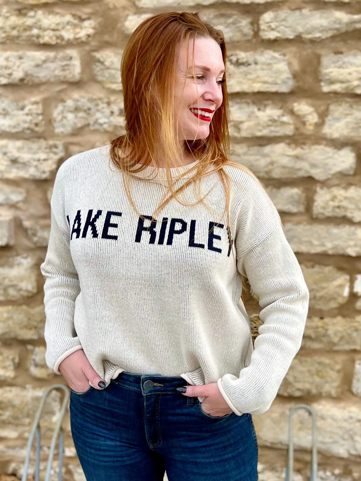 Retro "Lake Ripley" Sweater