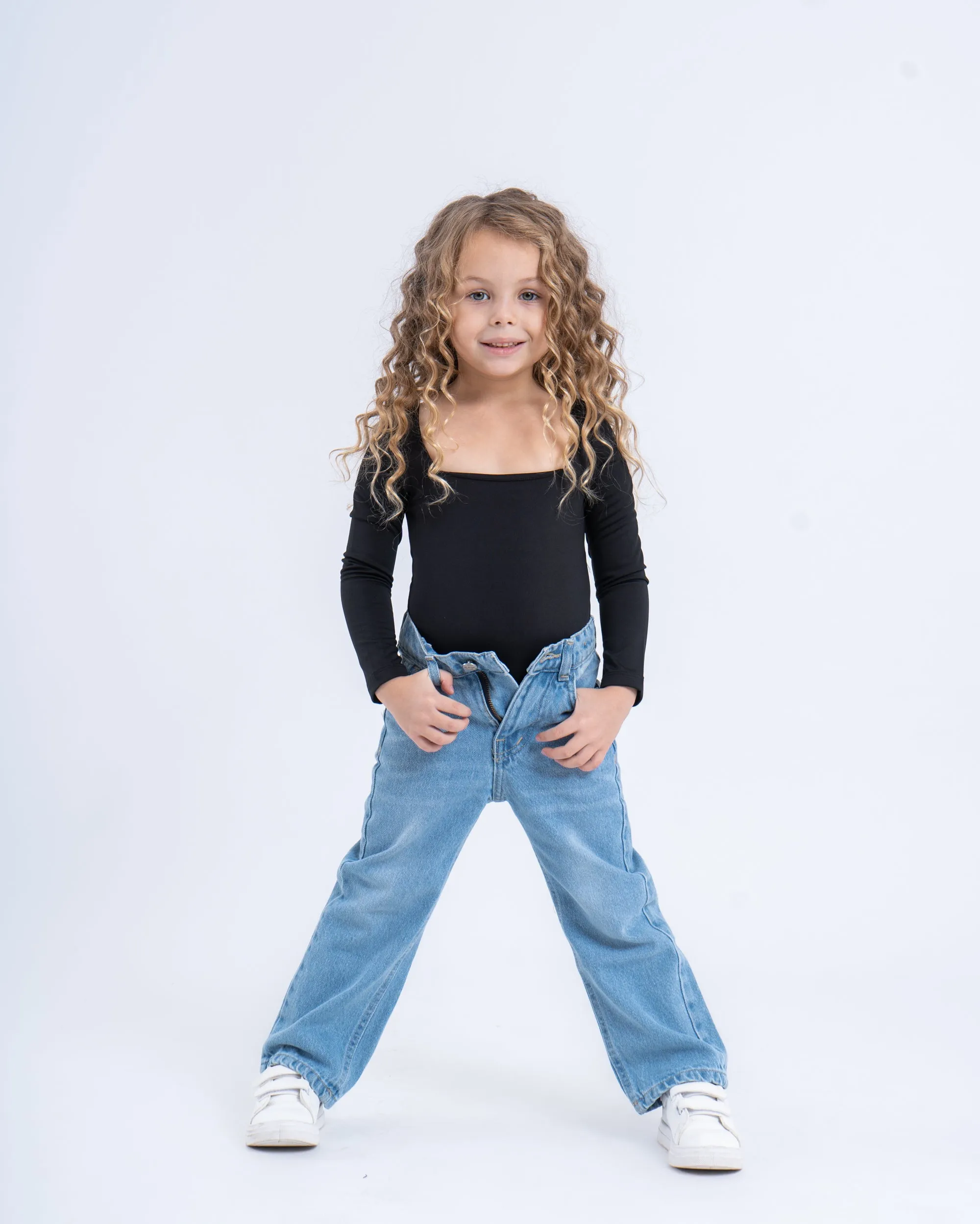Sleek Polyamide Bodysuit