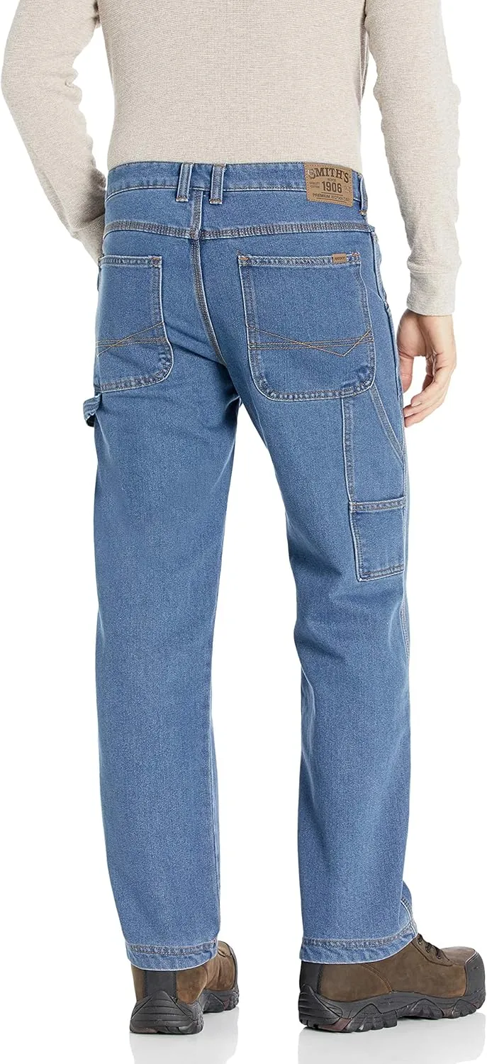 Smith's Workwear Men's Stretch Relaxed Fit Carpenter Jean