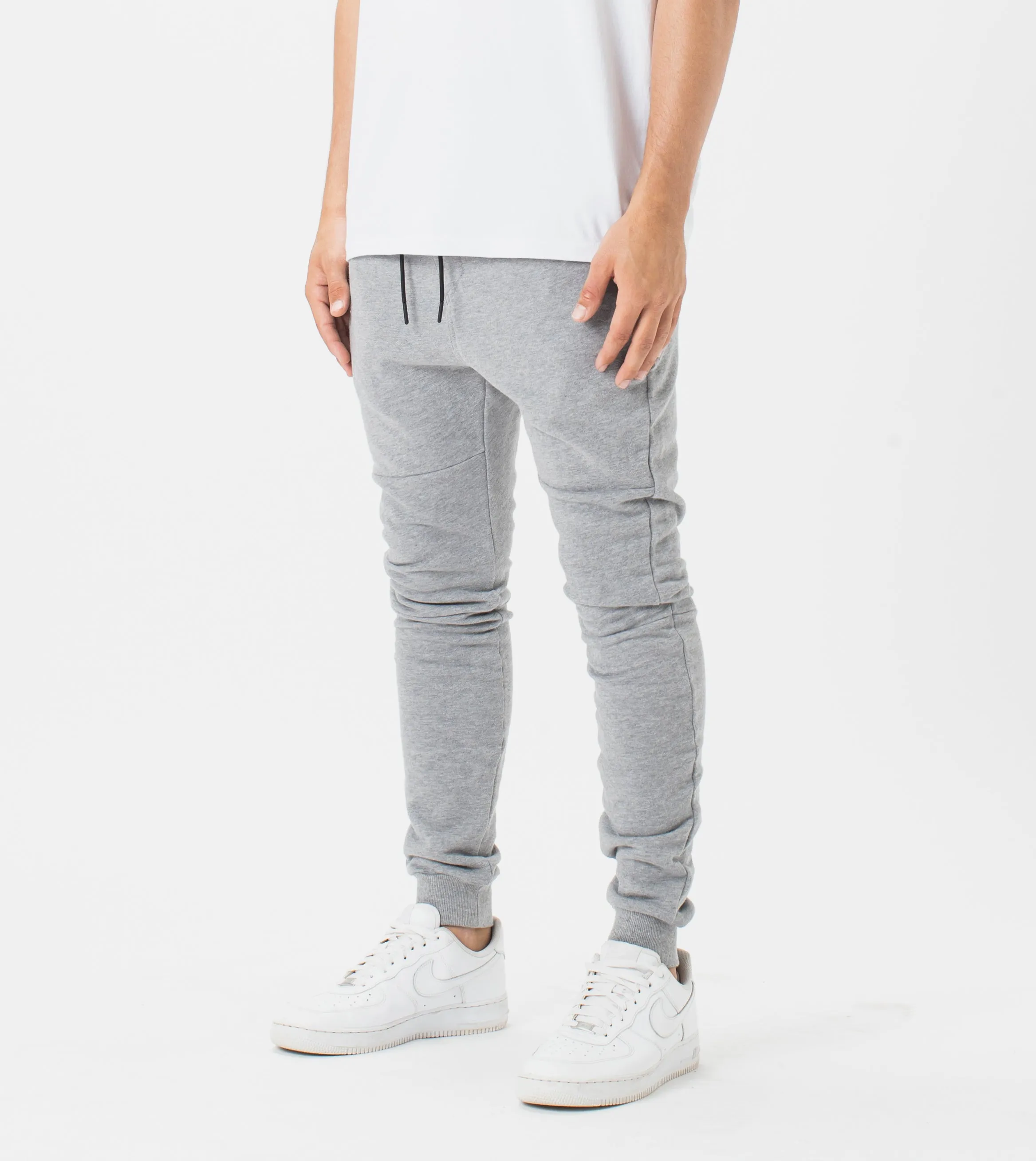 Sureshot Fleece Jogger Dk Grey Marle