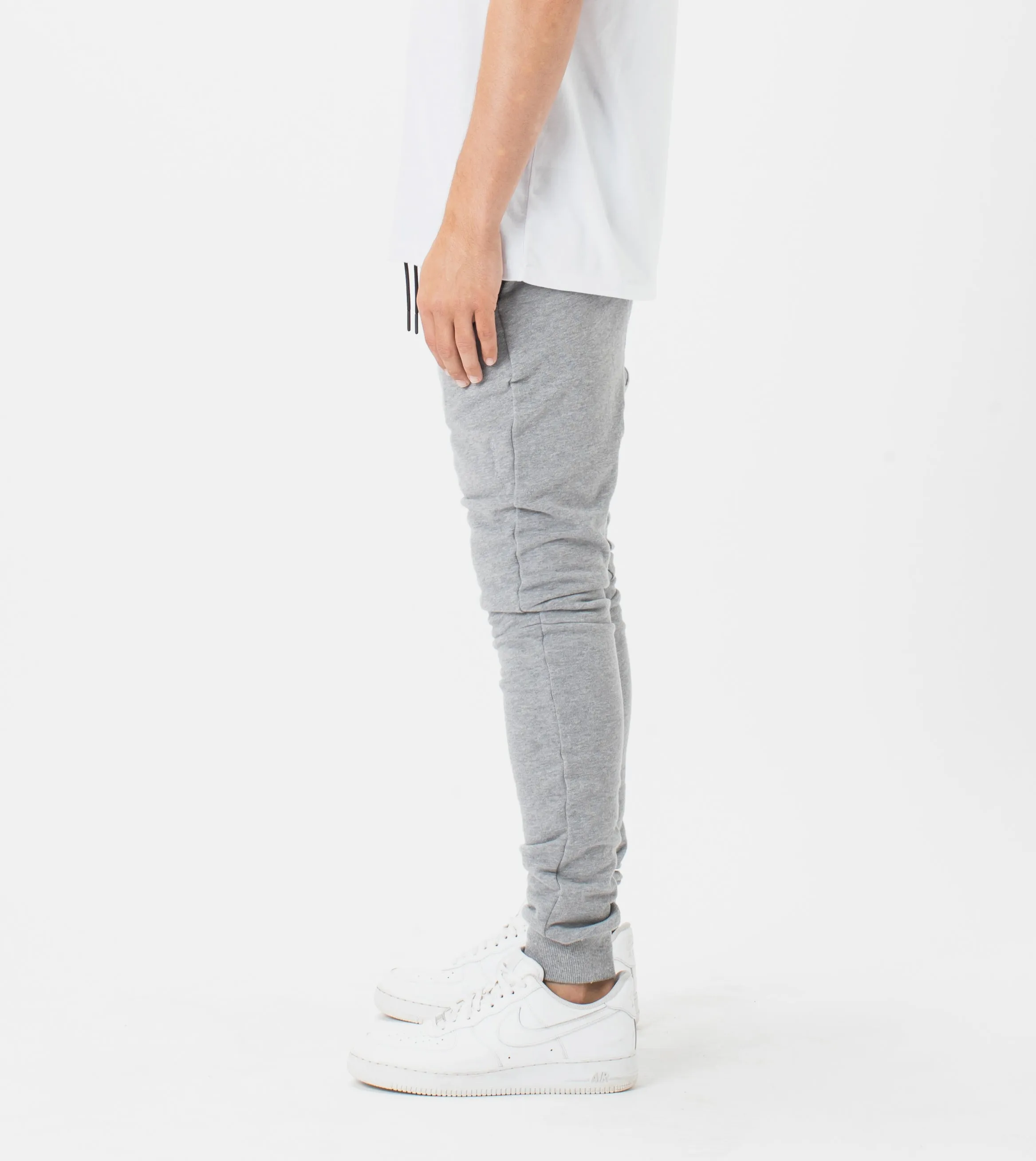 Sureshot Fleece Jogger Dk Grey Marle