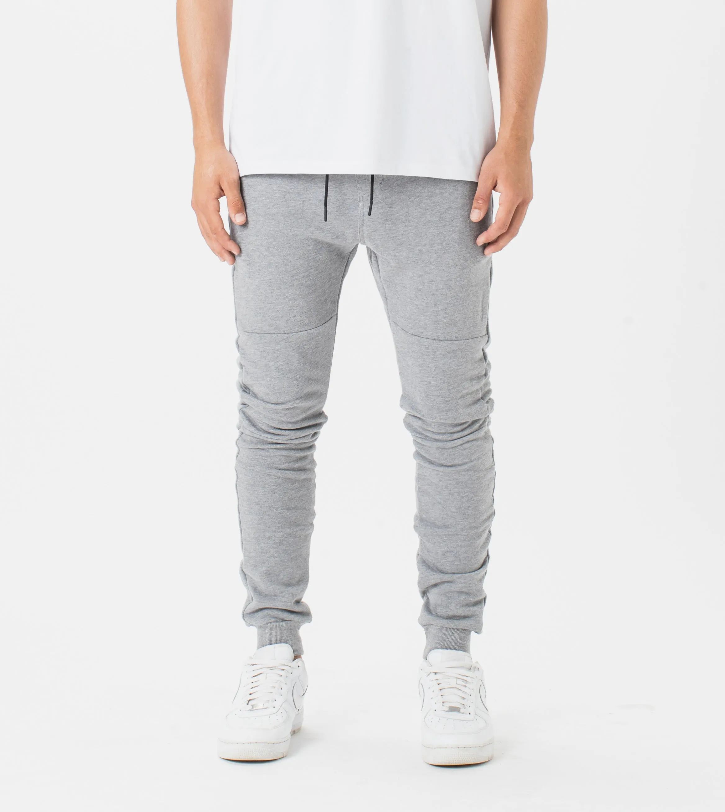 Sureshot Fleece Jogger Dk Grey Marle
