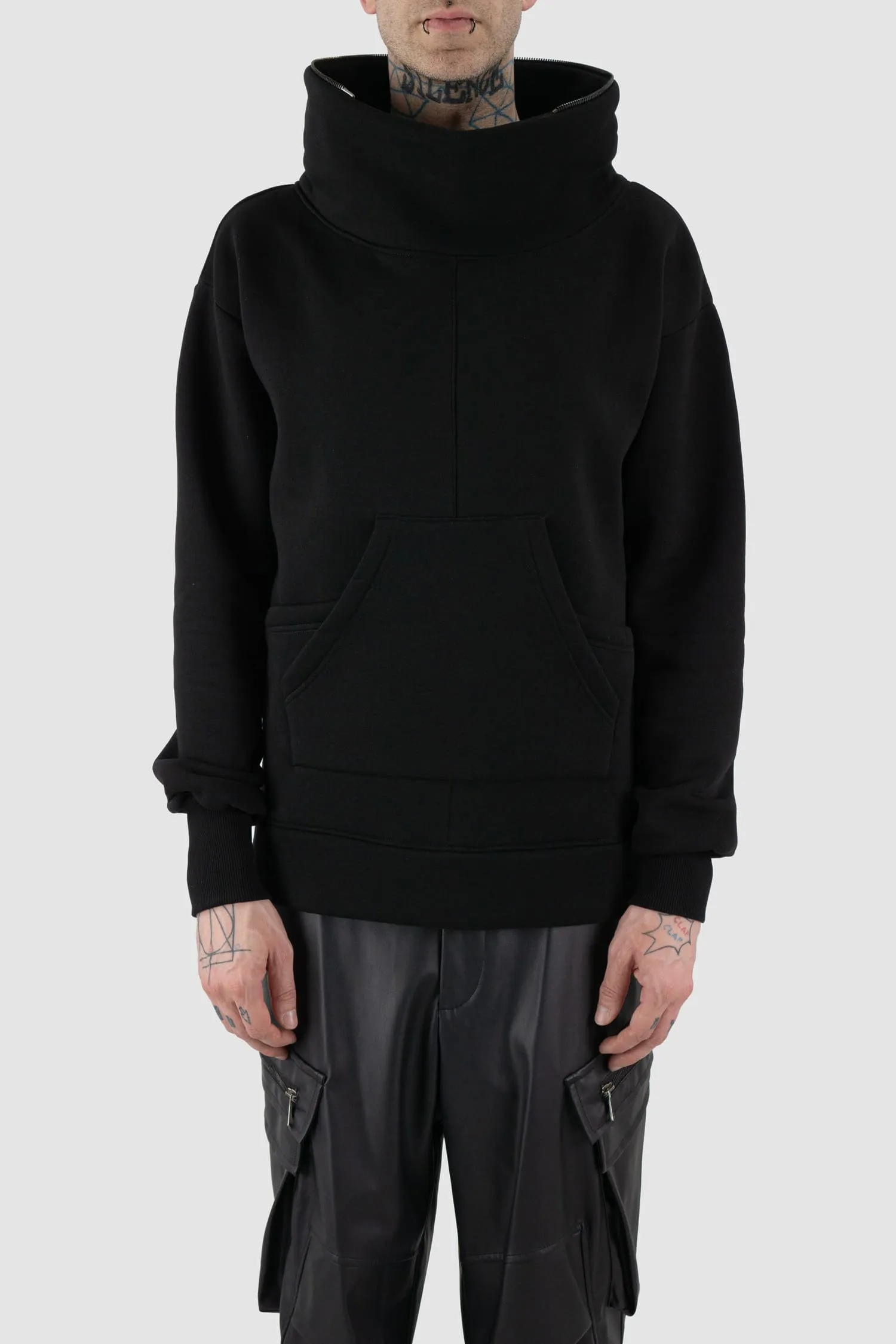 Sweater With Removable Hood