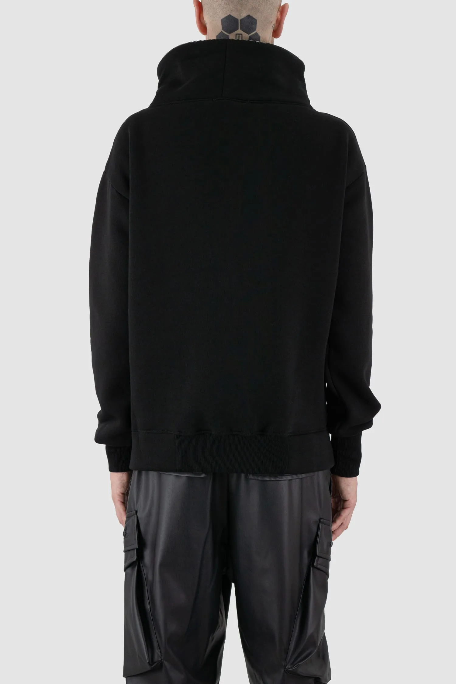 Sweater With Removable Hood