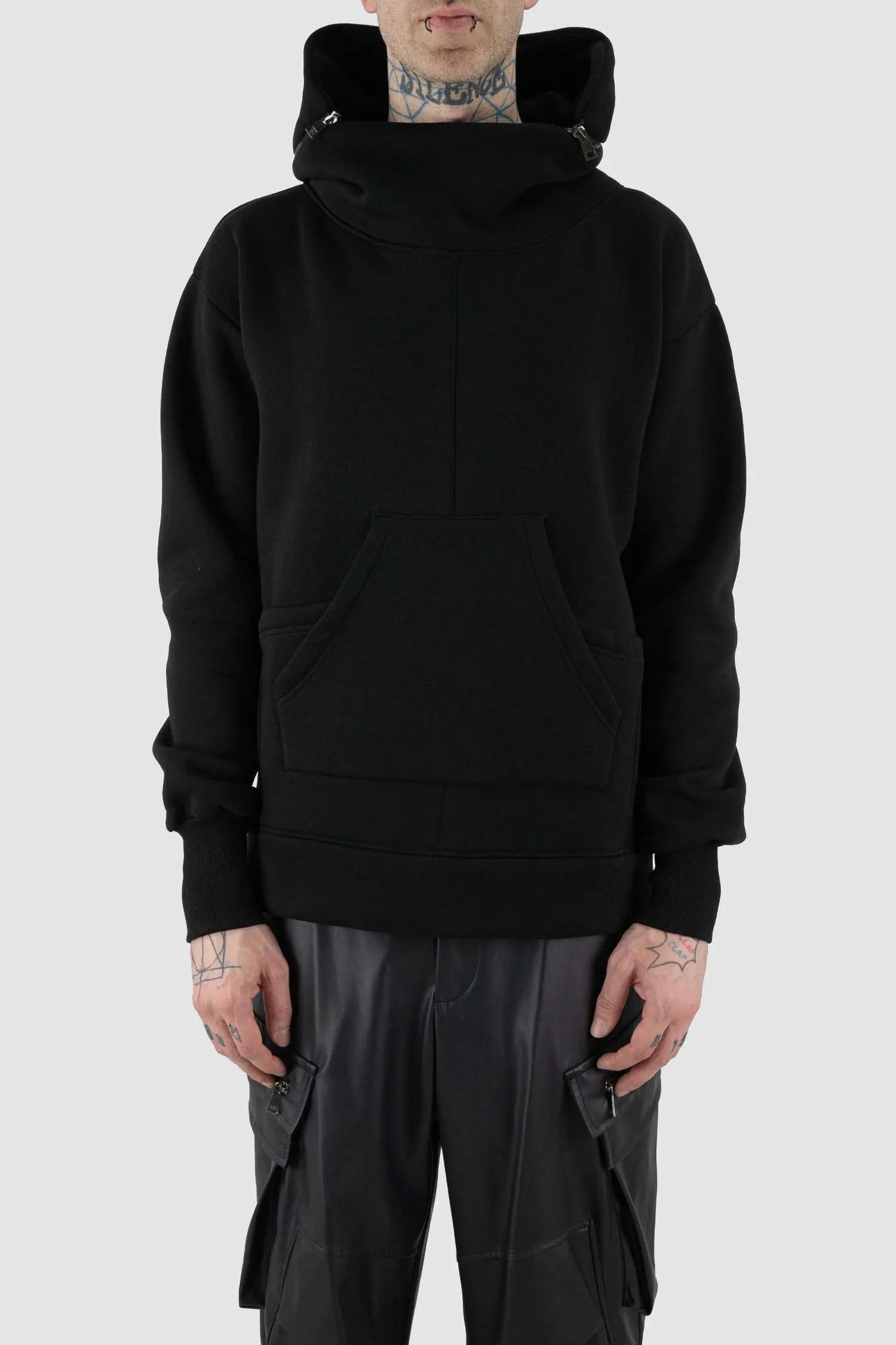 Sweater With Removable Hood