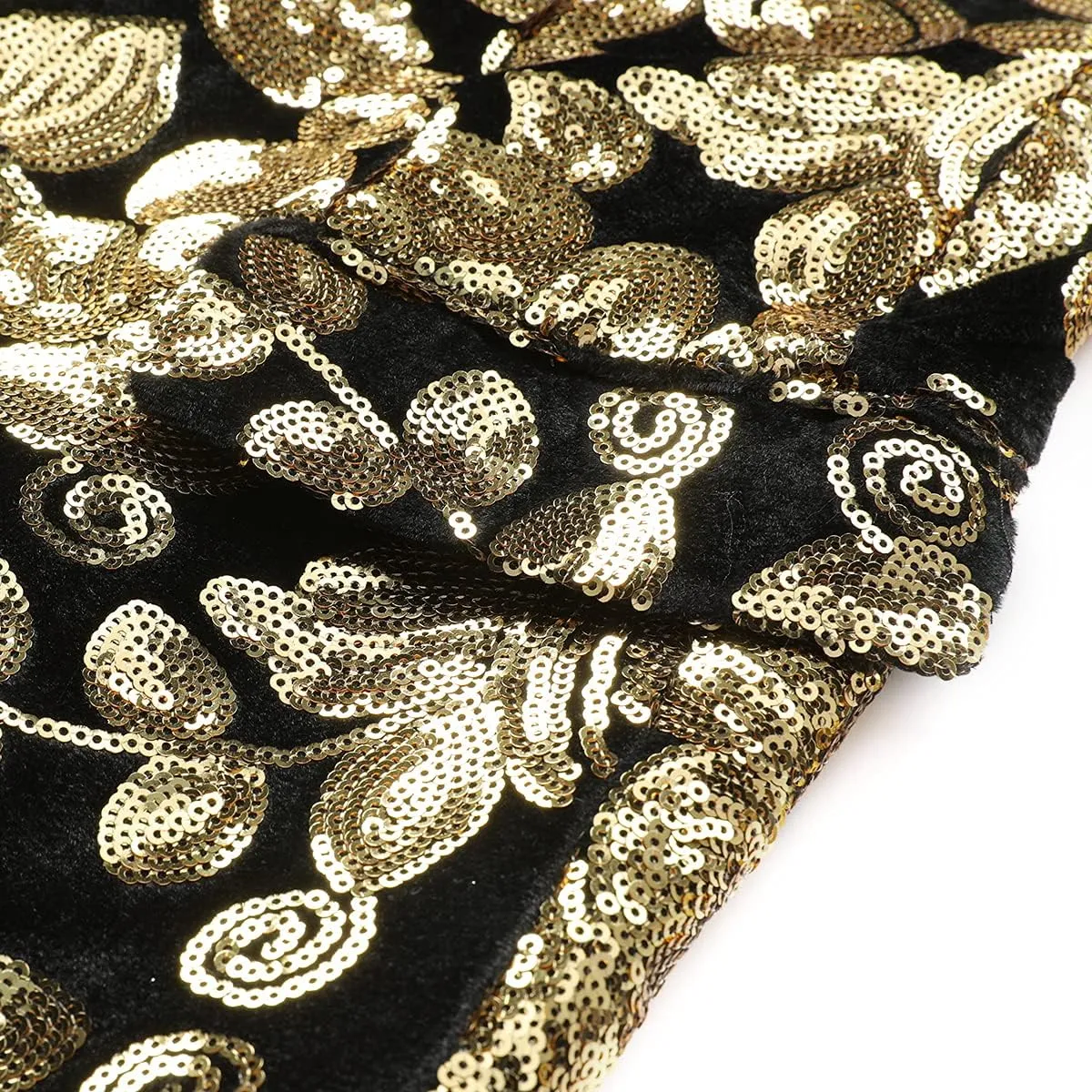 SWOTGdoby Boys Blazers Slim Fit Suit Jacket Formal Tuxedo Blazer Golden Shiny Dress Coat Ring Bearer Outfit for Party Prom