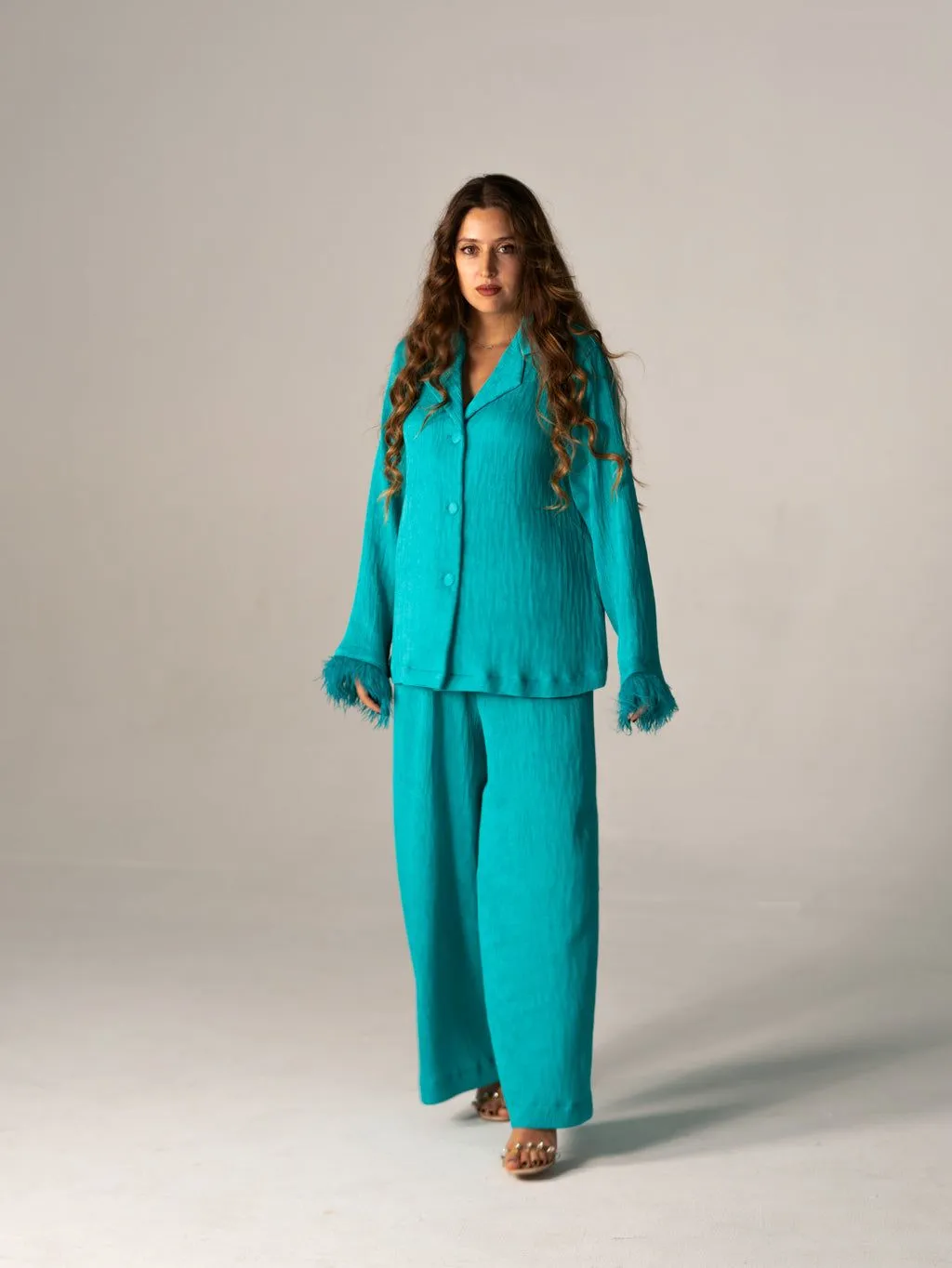 THE MARGARITA SUIT - TURQUOISE