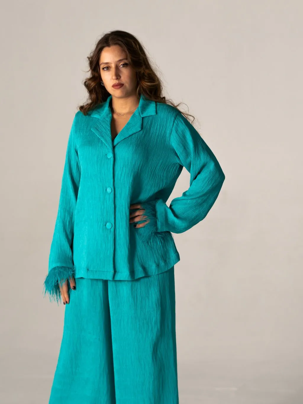 THE MARGARITA SUIT - TURQUOISE