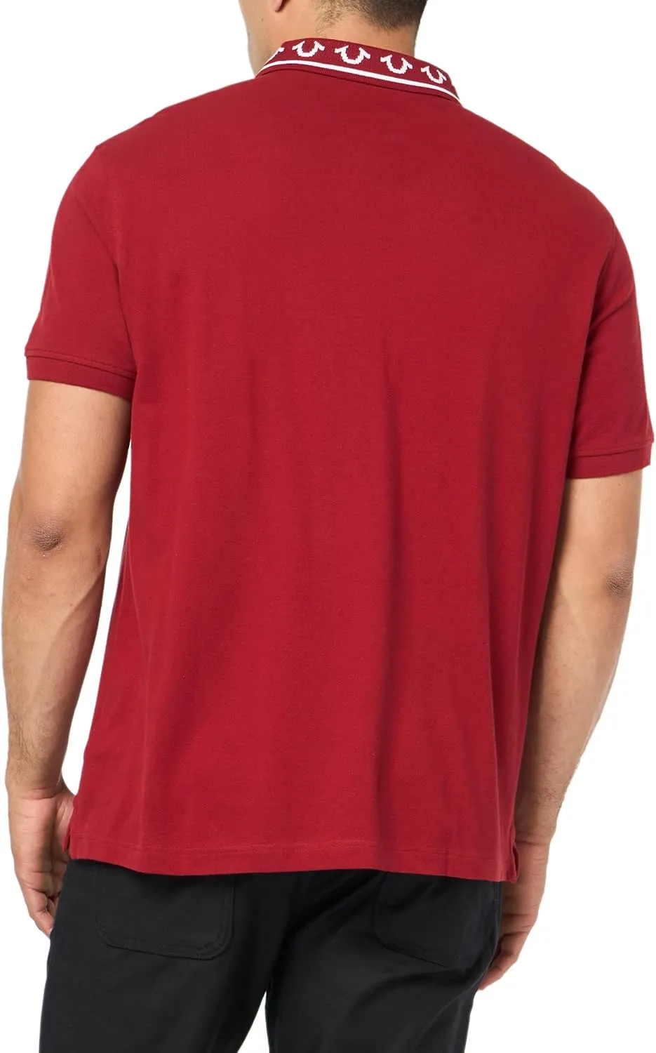 True Religion Men's Relaxed SS Polo