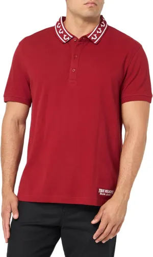 True Religion Men's Relaxed SS Polo