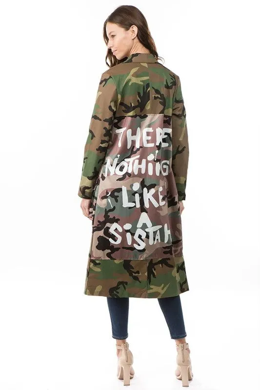 Urban Edge Camouflage Jacket – Bold Streetwear with Statement Back Print