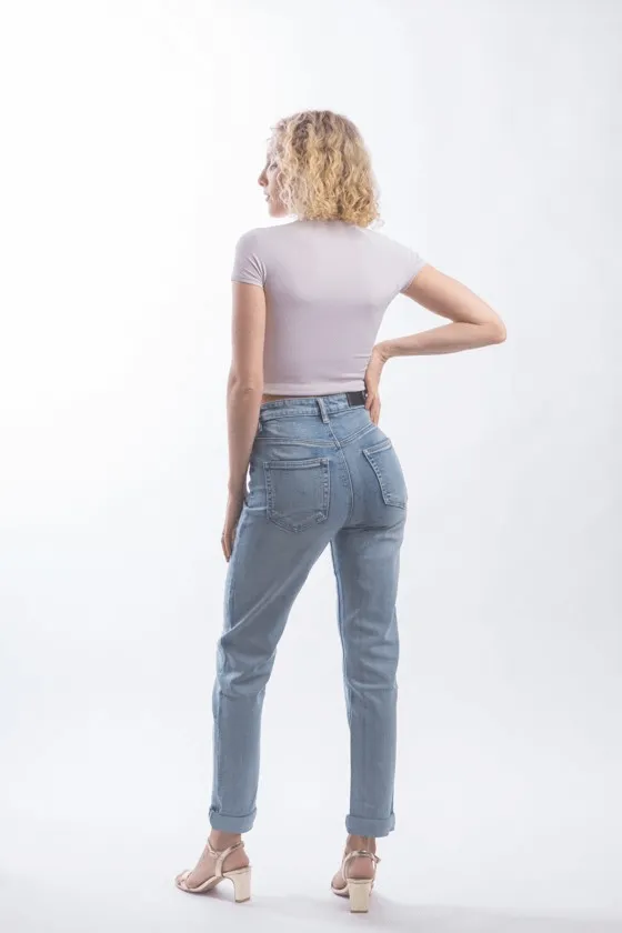 Wakee Relaxed Fit Cuff Jean