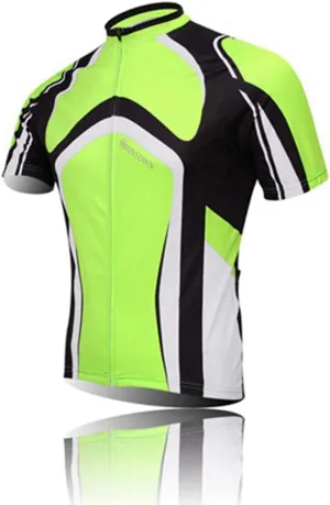 Weimostar Men's Cycling Jersey Men Mountain Bike Jerseys Short Sleeve Tops S-5XL