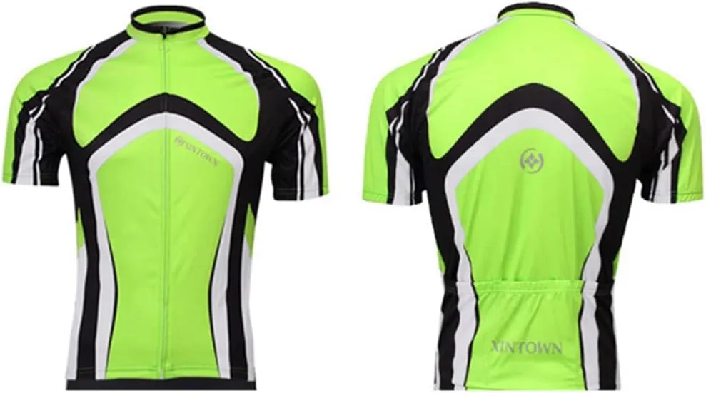 Weimostar Men's Cycling Jersey Men Mountain Bike Jerseys Short Sleeve Tops S-5XL