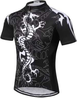 Weimostar Men's Cycling Jersey Men Mountain Bike Jerseys Short Sleeve Tops S-5XL