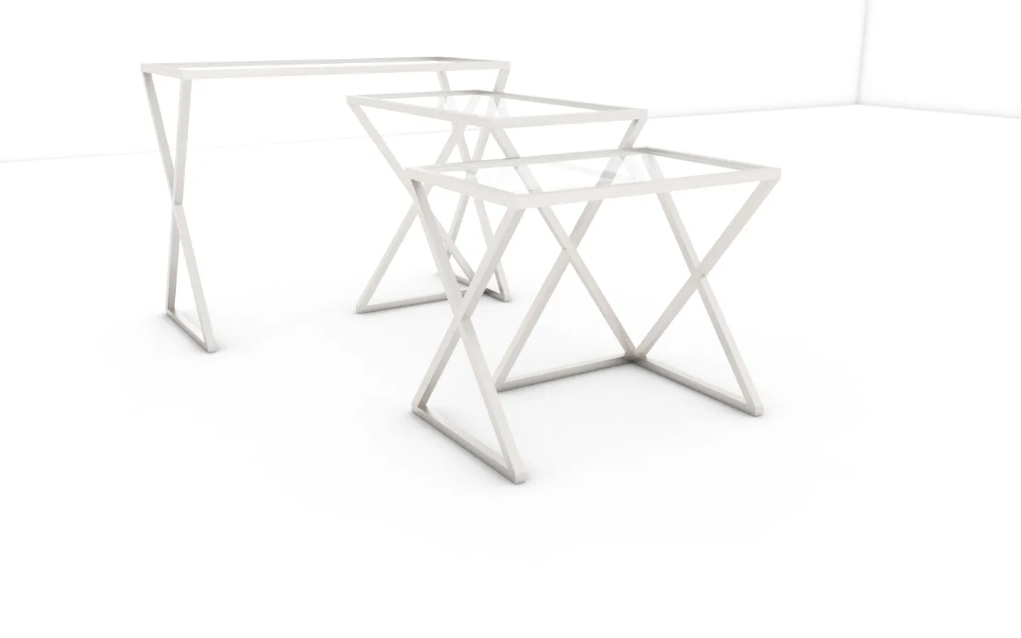 Wellington Nesting Buffet Tables
