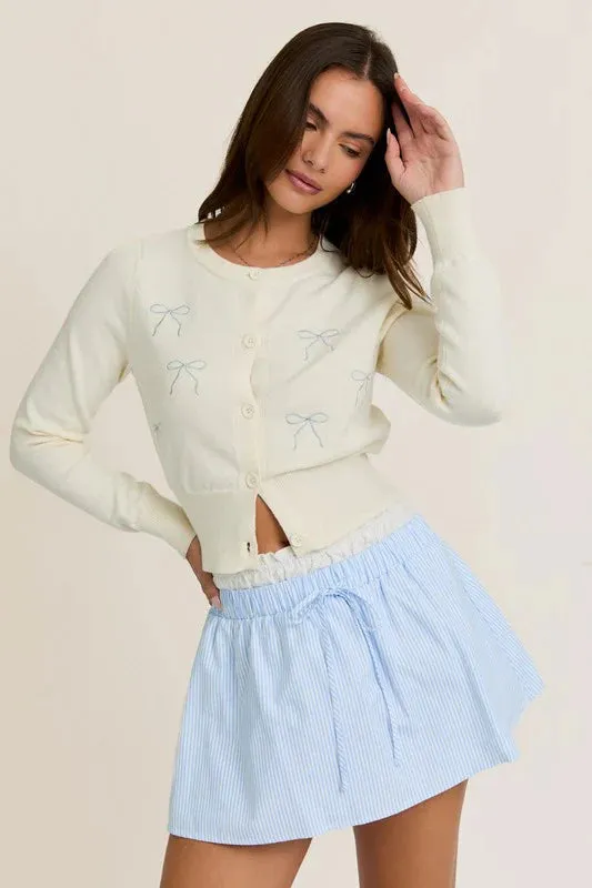 Winslow Embroidered Cardigan