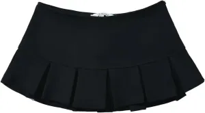 Y2K Mini Skirt Low Waist Mini Skirts for Women Pleated Skirts Y2k Clothes Trendy Skort Coquette