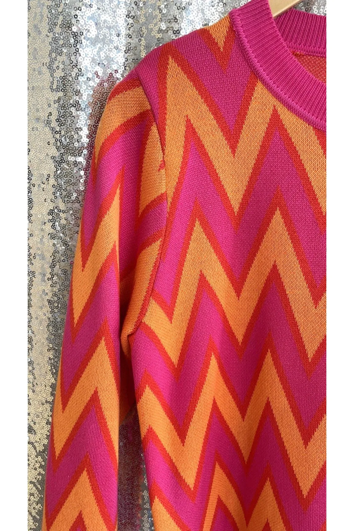 Zig-Zaggin' Sweater