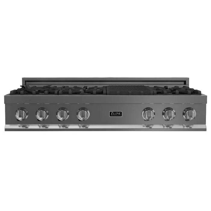 ZLINE 48 IN. Porcelain Rangetop with 7 Gas Burners (RT48)